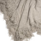 Beige Throw