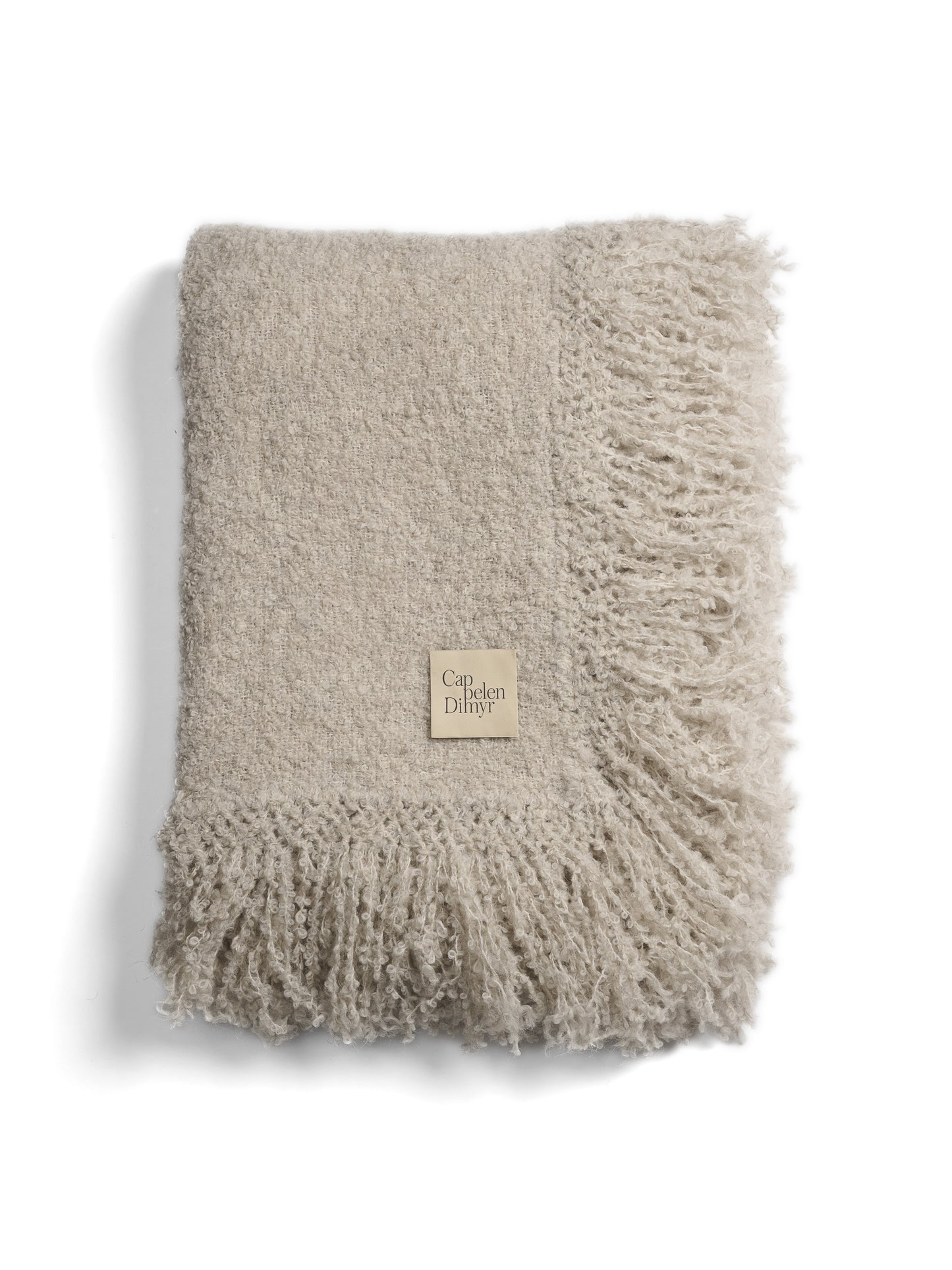 Beige Throw