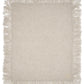 Beige Throw