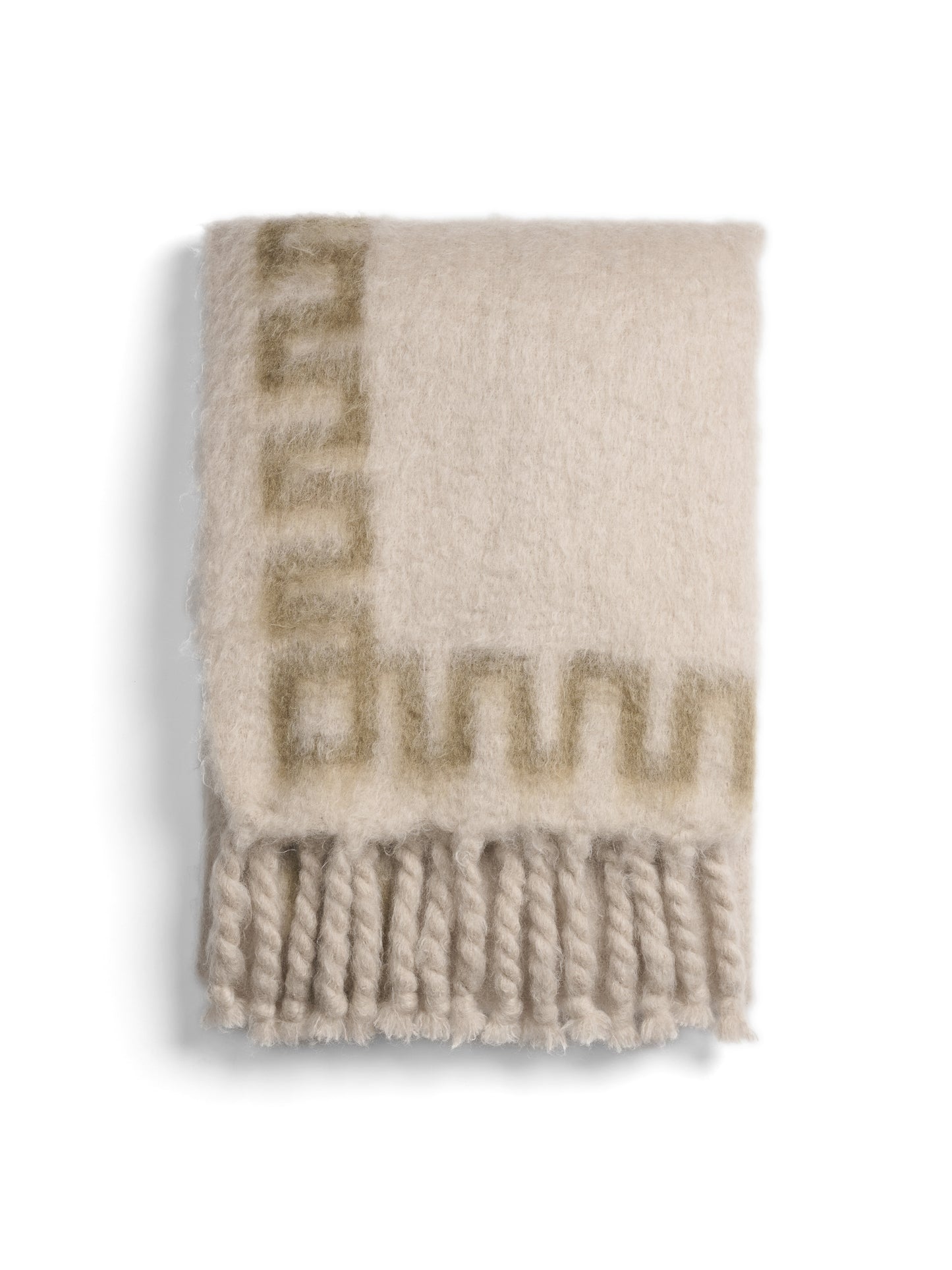 Frame Mohair Throw