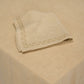 Frame linen napkin, beige - pair of two