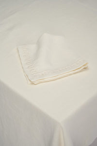 Frame napkin, white - pair of two