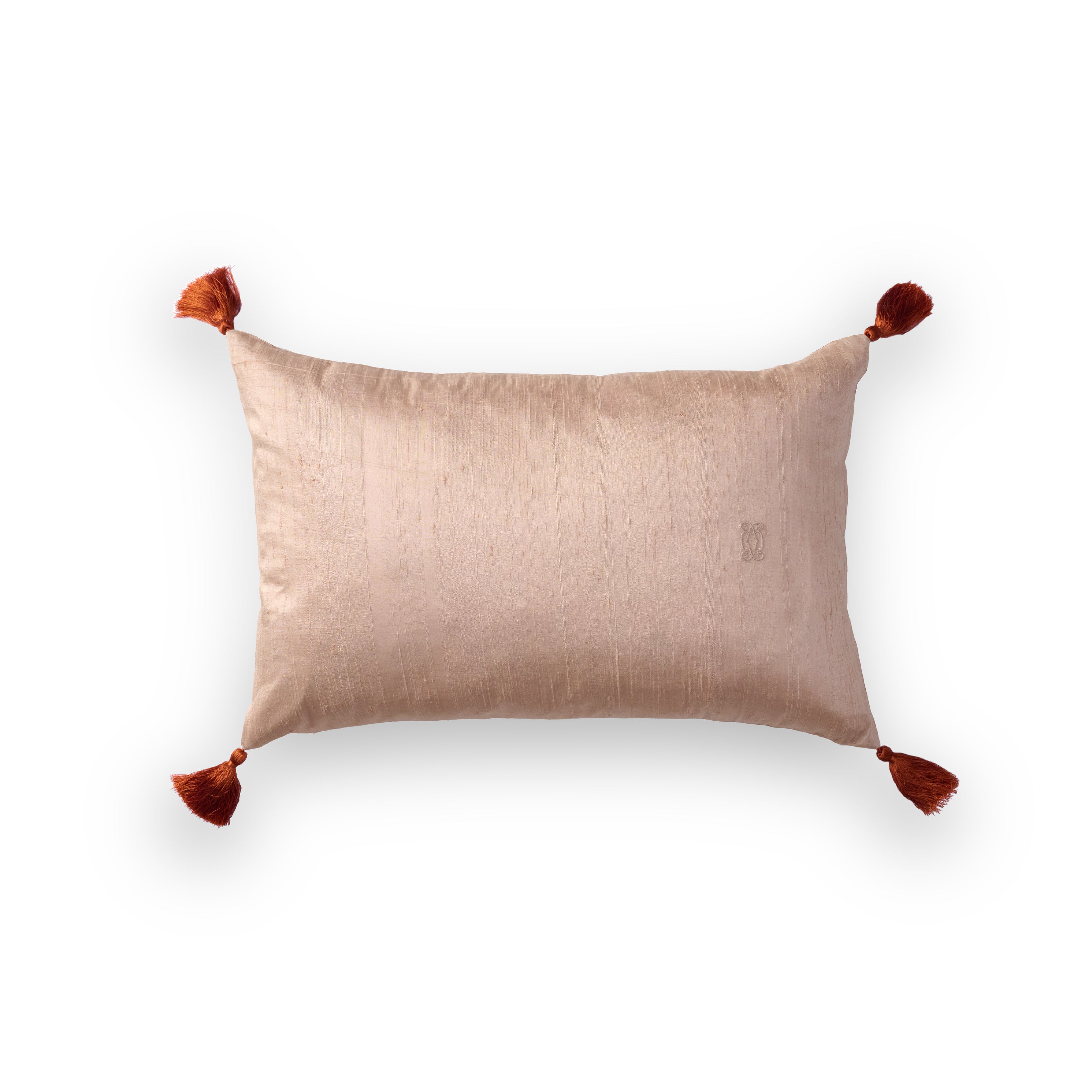 Silk Cushion Dusty Pink